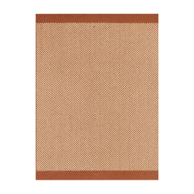 Tapis en laine – Zula Terracotta - product