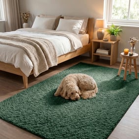 Tapis Fluffy – Bobby Vert