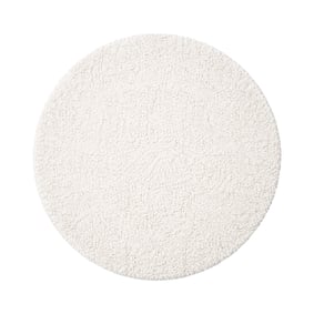 Tapis Rond Fluffy – Bobby Blanc - sfeer