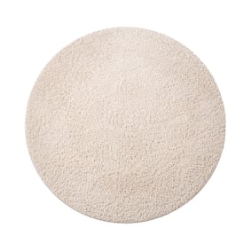 Tapis Rond Fluffy – Bobby Crème - sfeer