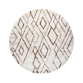 Tapis rond berbère - Blend Diamond Terra - product