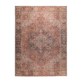 Tapis oriental – Liva Kashan Terracotta - sfeer