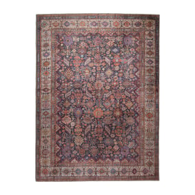 Tapis oriental – Liva Herati Bleu - sfeer
