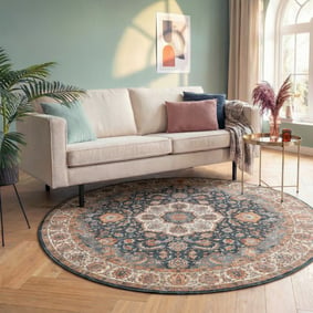 Tapis rond vintage - Imagine Medallion Rustique