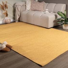 Tapis en laine – Reno Ocre