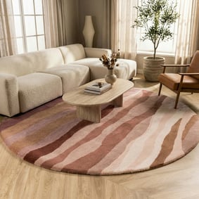 Tapis rond en laine – Liora Rose
