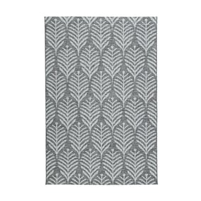 Tapis d'extérieur - Summer Leaves Gris - sfeer