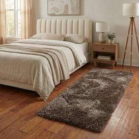 Tapis de couloir lavable - Blaze Taupe
