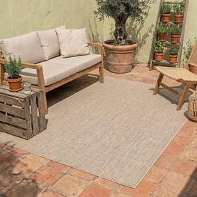 Tapis d'extérieur - Costa Crème