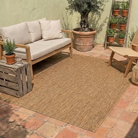 Tapis d'extérieur - Costa Cognac