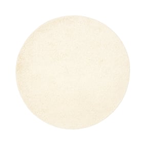 Tapis rond à poils longs – Wish Crème - sfeer