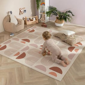 Tapis puzzle en mousse - Alfie XL Arches Crème/Multicolore