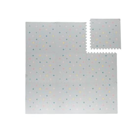 Tapis puzzle en mousse - Alfie XL Dots Gris Clair - sfeer