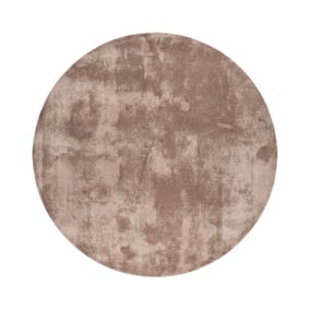 Tapis rond lavable - Clean Marron - sfeer