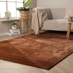 Tapis lavable - Clean Rouille