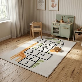 Tapis de jeu - Ruby Giraffe Crème