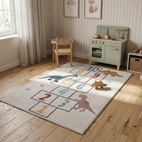Tapis de jeu - Ruby Dino Crème