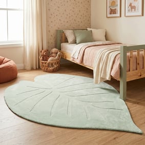 Tapis lavable pour enfant - Coco Leaf Vert