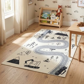 Tapis voiture enfant - Dex Road Noir