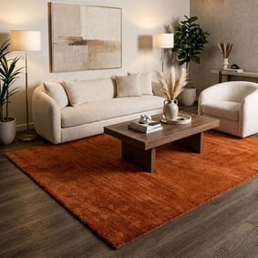 Tapis berbère - Aicha Terracotta