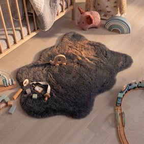 Tapis enfant - Huggy Sheep Anthracite