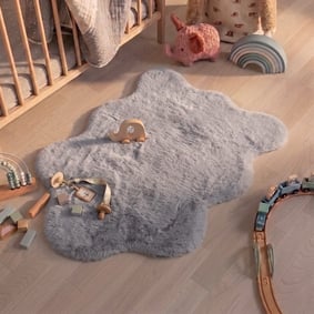 Tapis enfant - Huggy Sheep Gris