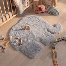Tapis enfant - Huggy Elephant Gris