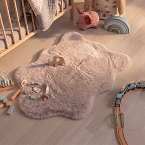 Tapis enfant - Huggy Sheep Taupe