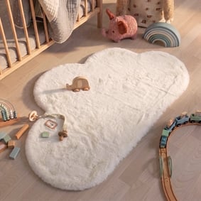 Tapis enfant - Huggy Cloud Blanc