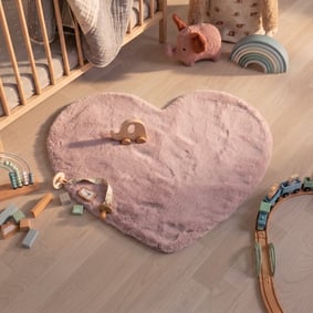 Tapis enfant - Huggy Heart Rose