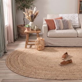 Tapis en jute - Fair Ovale Naturel