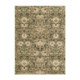 Tapis floral - Rosie Vert - sfeer