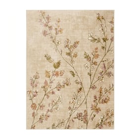 Tapis lavable – Misty Floral Crème - sfeer