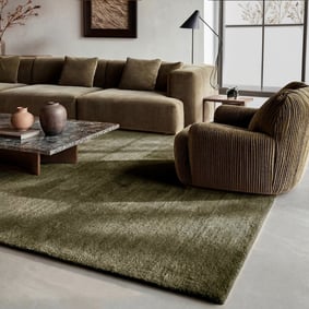 Tapis en laine – Leone Vert