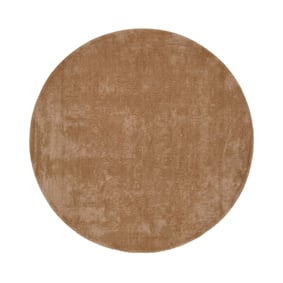 Tapis rond en laine - Leone Taupe - sfeer