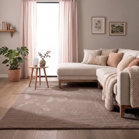 Tapis doux à poils courts - Cozy Taupe