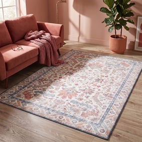 Tapis vintage - Azara Persia Bleu Clair
