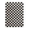 Tapis en coton - Gambit Noir/Blanc - thumbnail 1