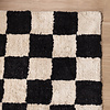 Tapis en coton - Gambit Noir/Blanc - thumbnail 5