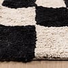 Tapis en coton - Gambit Noir/Blanc - thumbnail 6