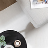 Tapis rond à poils courts - Cozy Blanc - thumbnail 2