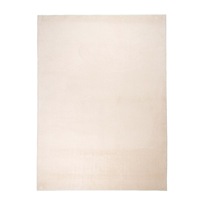 Tapis rond à poils courts - Cozy Crème - 1
