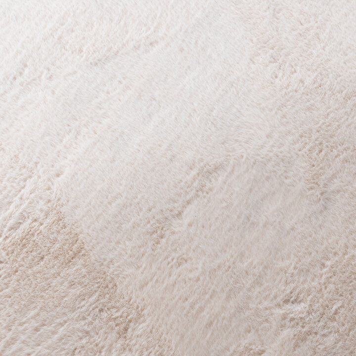 Tapis rond à poils courts - Cozy Crème - 3