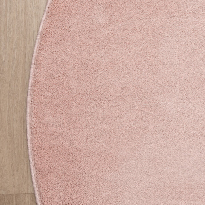 Tapis rond en jute pour l'extérieur - Vivid Rose - 4