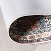 Tapis rond en jute d'extérieur - Kairo Medaillon Bordeaux - thumbnail 7