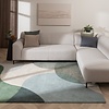 Tapis abstrait - Clarice Vert Olive/Menthe - thumbnail