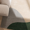 Tapis abstrait - Clarice Vert Olive/Menthe - thumbnail 2