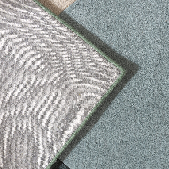 Tapis abstrait - Clarice Vert Olive/Menthe - 6