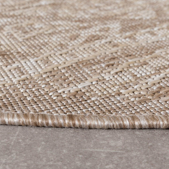 Tapis durable - Atlas Aztec Marron/Crème - 5