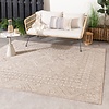 Tapis d'extérieur en jute - Atlas Aztec Marron/Crème - thumbnail